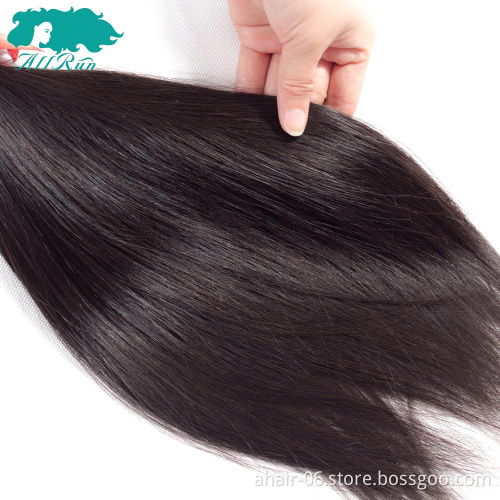 Wholesale Excellent 100% Virgin Straight Human Hair Weave Bundles